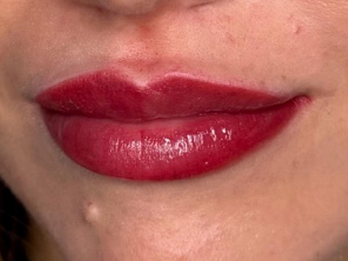 Maquillage permanent des lèvres, effet candy lips